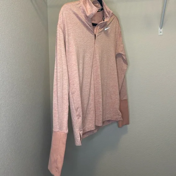 Light Pink Nike Athletic Pullover - Picture 2 of 8